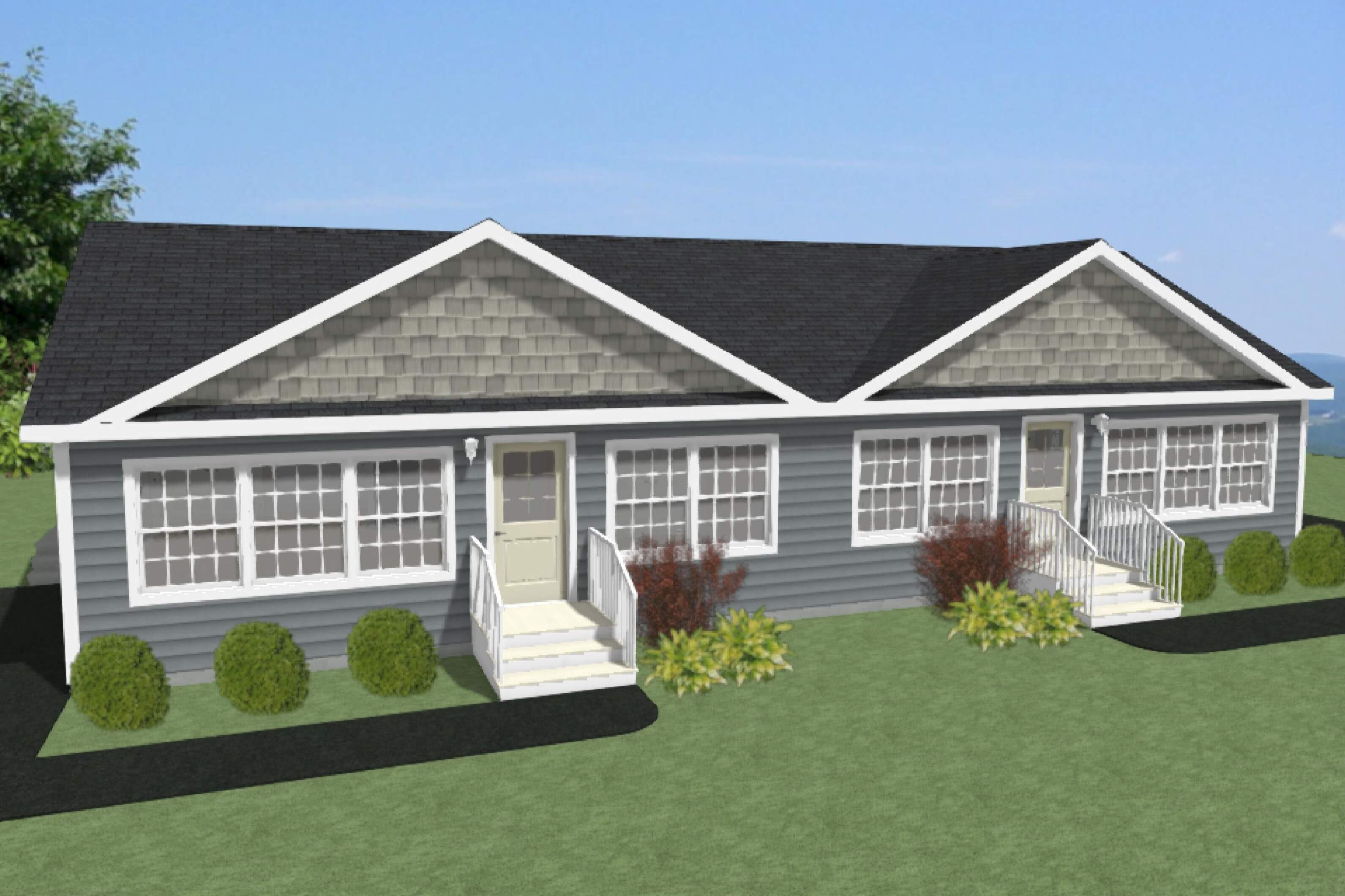 8201 Duplex Plans Maple Leaf Homes